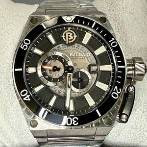 Ballast Valiant Regulator Date Skeleton Automatic Mens Watch - Brand New